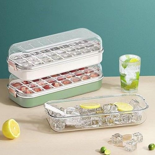 Φόρμα Παγοθήκης με Κουτί Αποθήκευσης Πάγου για Κατάψυξη Πράσινο Φόρμα Παγοθήκης με Κουτί Αποθήκευσης Πάγου για Κατάψυξη Πράσινο