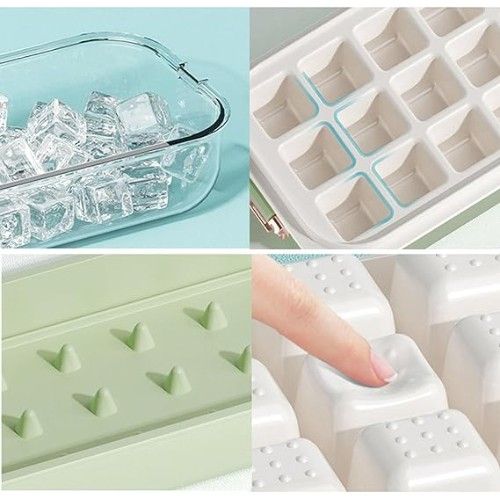 Φόρμα Παγοθήκης με Κουτί Αποθήκευσης Πάγου για Κατάψυξη Πράσινο Φόρμα Παγοθήκης με Κουτί Αποθήκευσης Πάγου για Κατάψυξη Πράσινο
