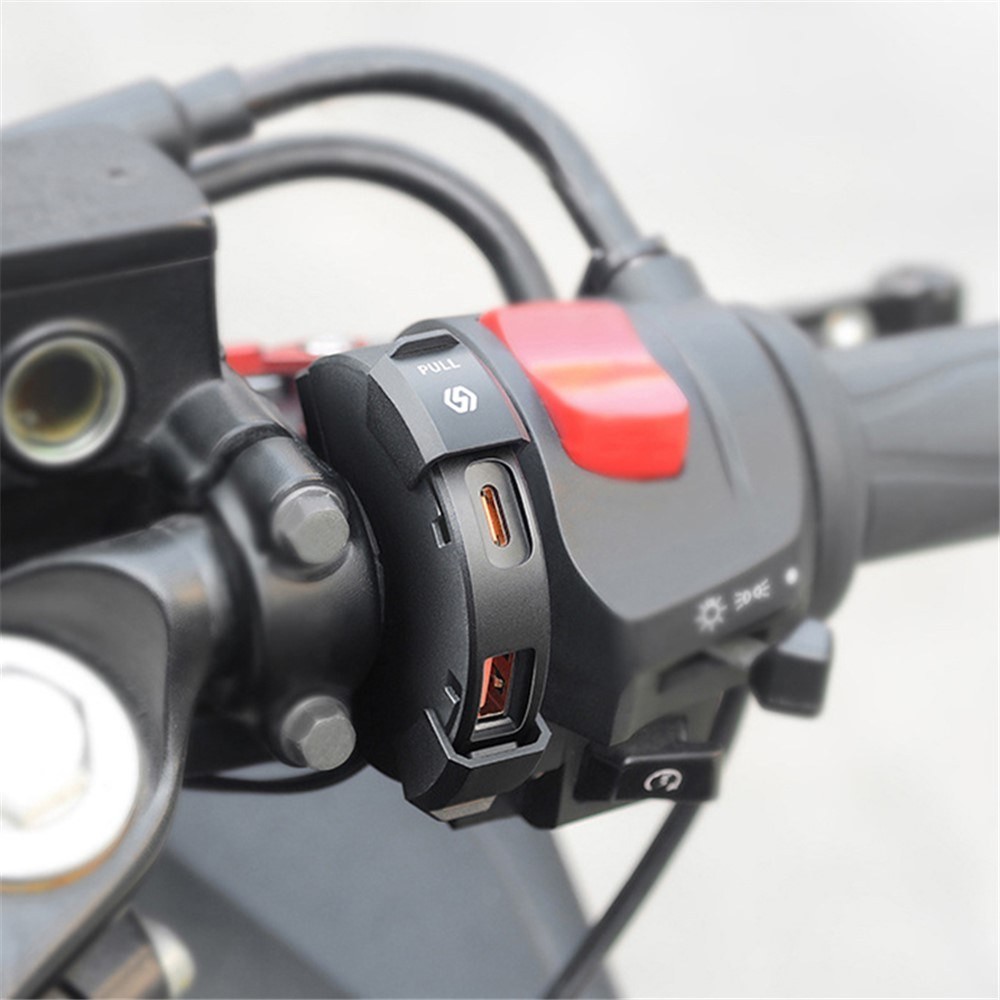 Φορτιστής Μοτοσυκλέτας USB-A & USB-C WUPP CS-1944 – Αδιάβροχος & Γρήγορη Φόρτιση Φορτιστής Μοτοσυκλέτας USB-A & USB-C WUPP CS-1944 – Αδιάβροχος & Γρήγορη Φόρτιση