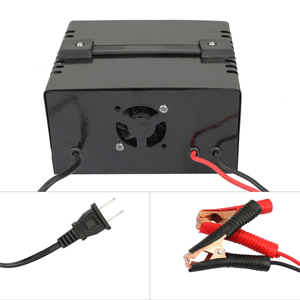 Φορτιστής Μπαταρίας Αυτοκινήτου 12/24V με Κροκοδειλάκια Φορτιστής Μπαταρίας Αυτοκινήτου 12/24V με Κροκοδειλάκια