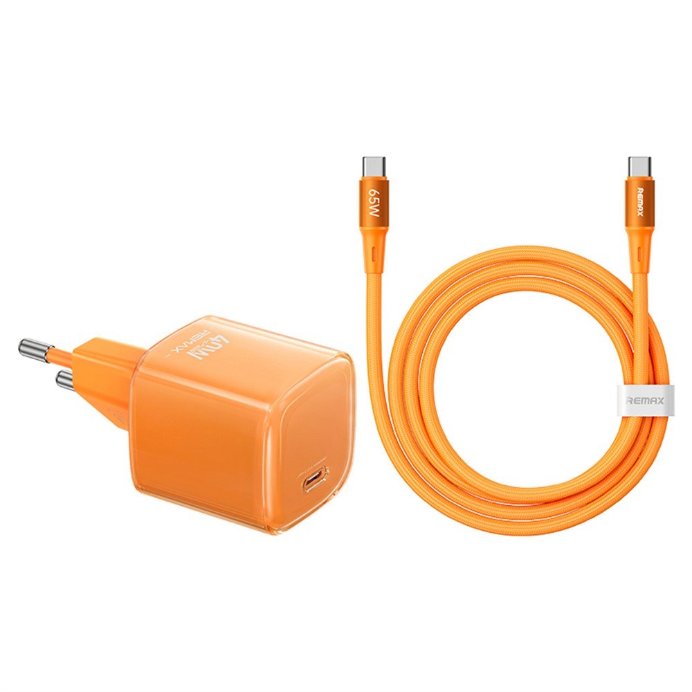 Φορτιστής Ταχείας Φόρτισης GaN 60W Remax, USB-C PD με Καλώδιο Φορτιστής Ταχείας Φόρτισης GaN 60W Remax, USB-C PD με Καλώδιο
