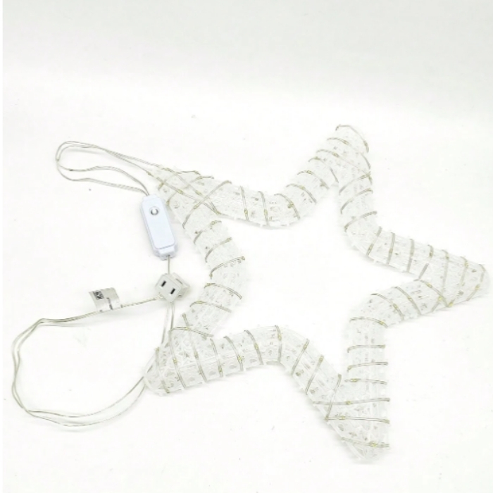 Φωτεινό Χριστουγεννιάτικο Αστέρι 45 cm με 800 LED Ψυχρού Λευκού Φωτισμού Φωτεινό Χριστουγεννιάτικο Αστέρι 45 cm με 800 LED Ψυχρού Λευκού Φωτισμού