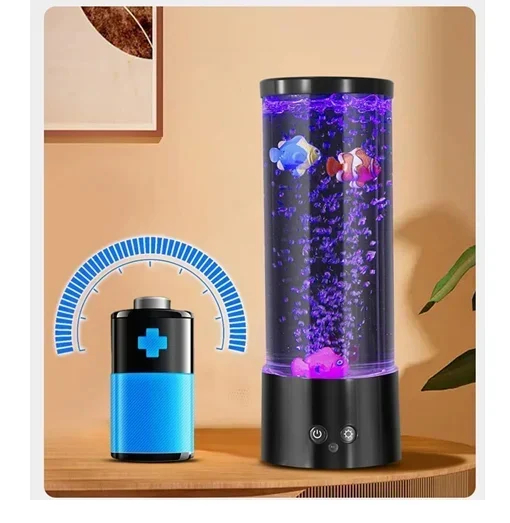 Φωτιστικό RGB LED “Ενυδρείο” με τηλεχειριστήριο – μαύρο Φωτιστικό RGB LED “Ενυδρείο” με τηλεχειριστήριο – μαύρο