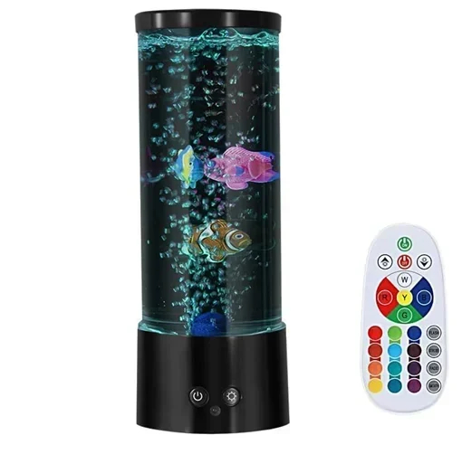 Φωτιστικό RGB LED “Ενυδρείο” με τηλεχειριστήριο – μαύρο Φωτιστικό RGB LED “Ενυδρείο” με τηλεχειριστήριο – μαύρο