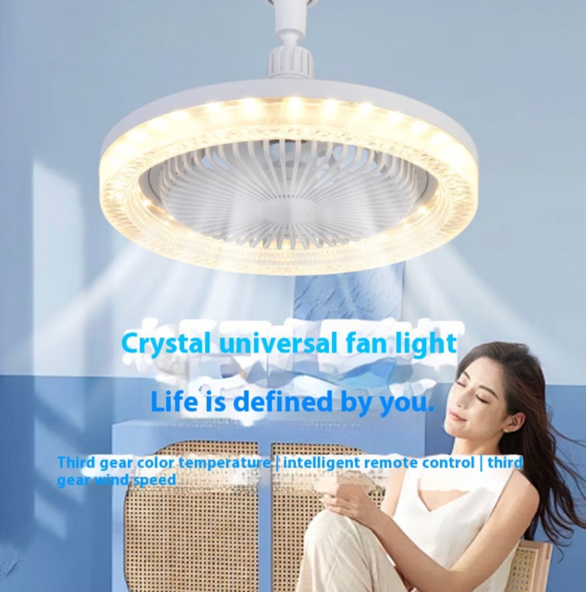 Φωτιστικό LED Οροφής Rixme 40W με Ανεμιστήρα και Τηλεχειριστήριο E27 Φωτιστικό LED Οροφής Rixme 40W με Ανεμιστήρα και Τηλεχειριστήριο E27