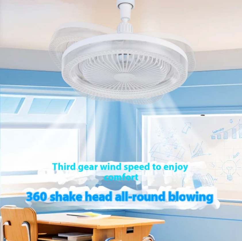 Φωτιστικό LED Οροφής Rixme 40W με Ανεμιστήρα και Τηλεχειριστήριο E27 Φωτιστικό LED Οροφής Rixme 40W με Ανεμιστήρα και Τηλεχειριστήριο E27