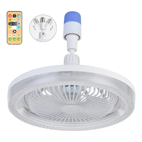 Φωτιστικό LED Οροφής Rixme 40W με Ανεμιστήρα και Τηλεχειριστήριο E27 Φωτιστικό LED Οροφής Rixme 40W με Ανεμιστήρα και Τηλεχειριστήριο E27