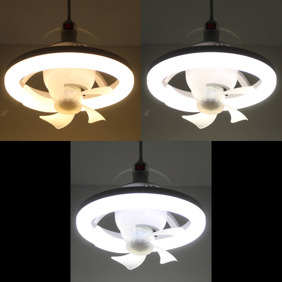 Φωτιστικό LED Οροφής Rixme 60W με Ανεμιστήρα 360° και Τηλεχειριστήριο Φωτιστικό LED Οροφής Rixme 60W με Ανεμιστήρα 360° και Τηλεχειριστήριο