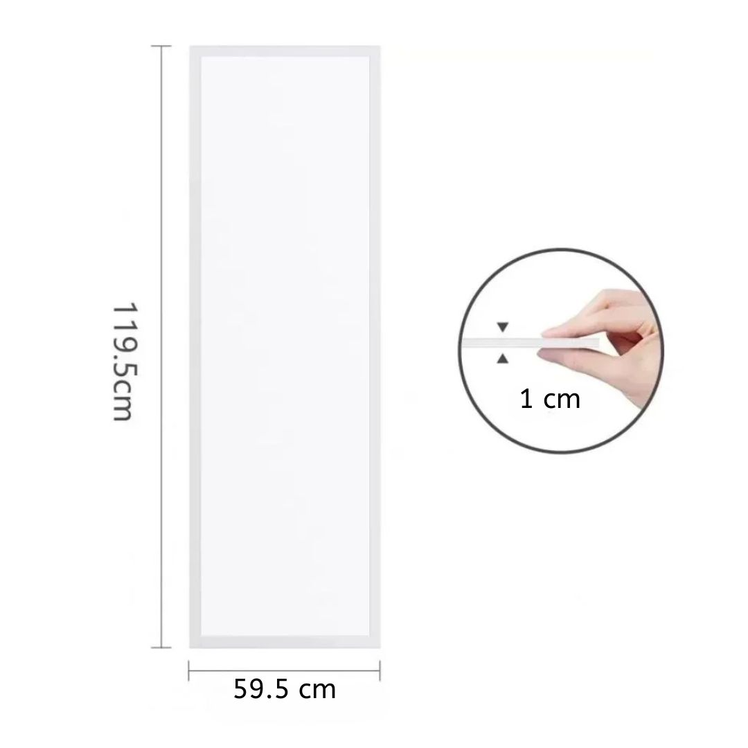 Φωτιστικό Πάνελ Οροφής LED 59.5 x 119.5 x 1 cm 60W - Ψυχρό Λευκό Φως - Aigostar Φωτιστικό Πάνελ Οροφής LED 59.5 x 119.5 x 1 cm 60W - Ψυχρό Λευκό Φως - Aigostar