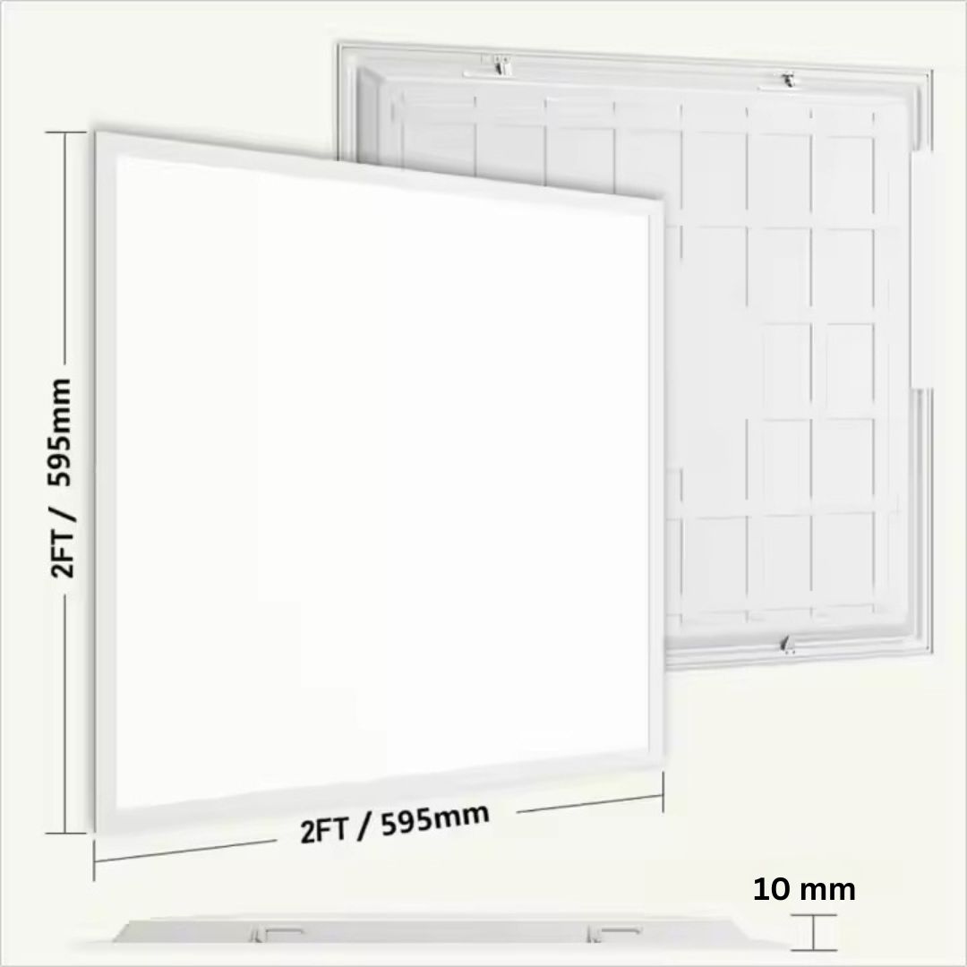 Φωτιστικό Πάνελ Οροφής LED 59.5 x 59.5 x 1 cm 50W - Θερμό Λευκό Φως - Aigostar Φωτιστικό Πάνελ Οροφής LED 59.5 x 59.5 x 1 cm 50W - Θερμό Λευκό Φως - Aigostar