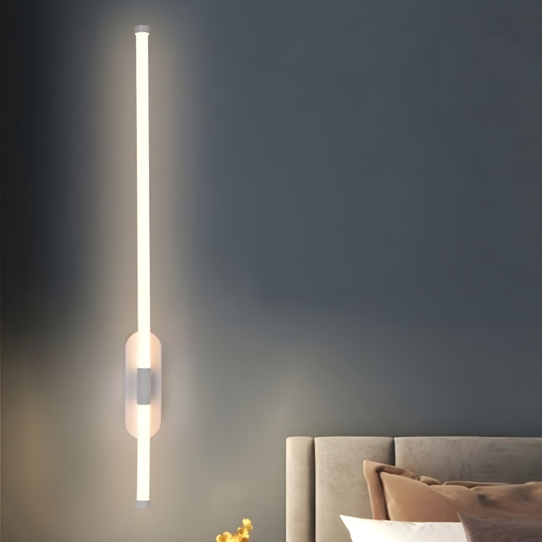 Φωτιστικό Τοίχου LED 12W Ψυχρού Λευκού με Minimal Γραμμικό Σχεδιασμό - Universo Φωτιστικό Τοίχου LED 12W Ψυχρού Λευκού με Minimal Γραμμικό Σχεδιασμό - Universo