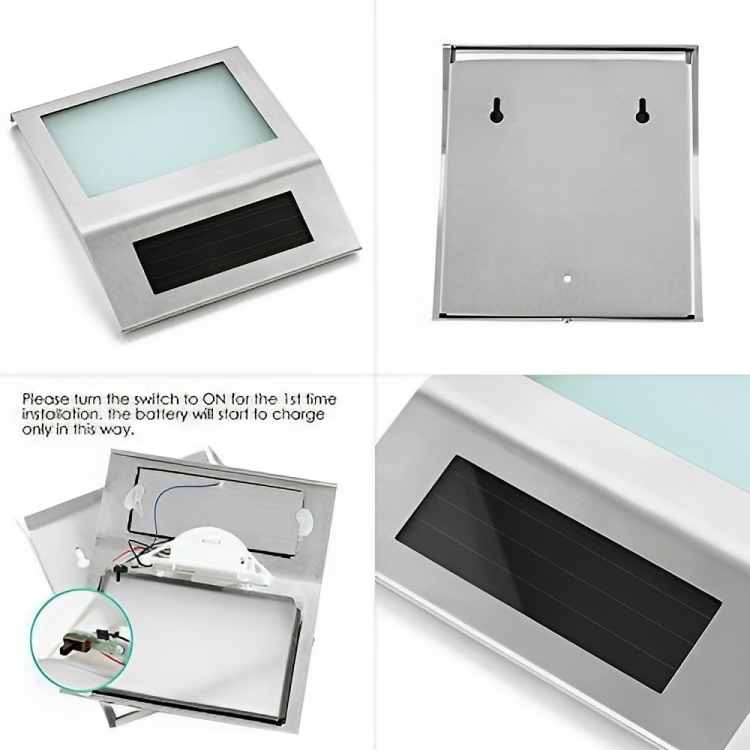 Φωτιζόμενη Ηλιακή Πινακίδα Αρίθμησης Οικίας & Δρόμου με Φωτοκύτταρο Φωτιζόμενη Ηλιακή Πινακίδα Αρίθμησης Οικίας & Δρόμου με Φωτοκύτταρο