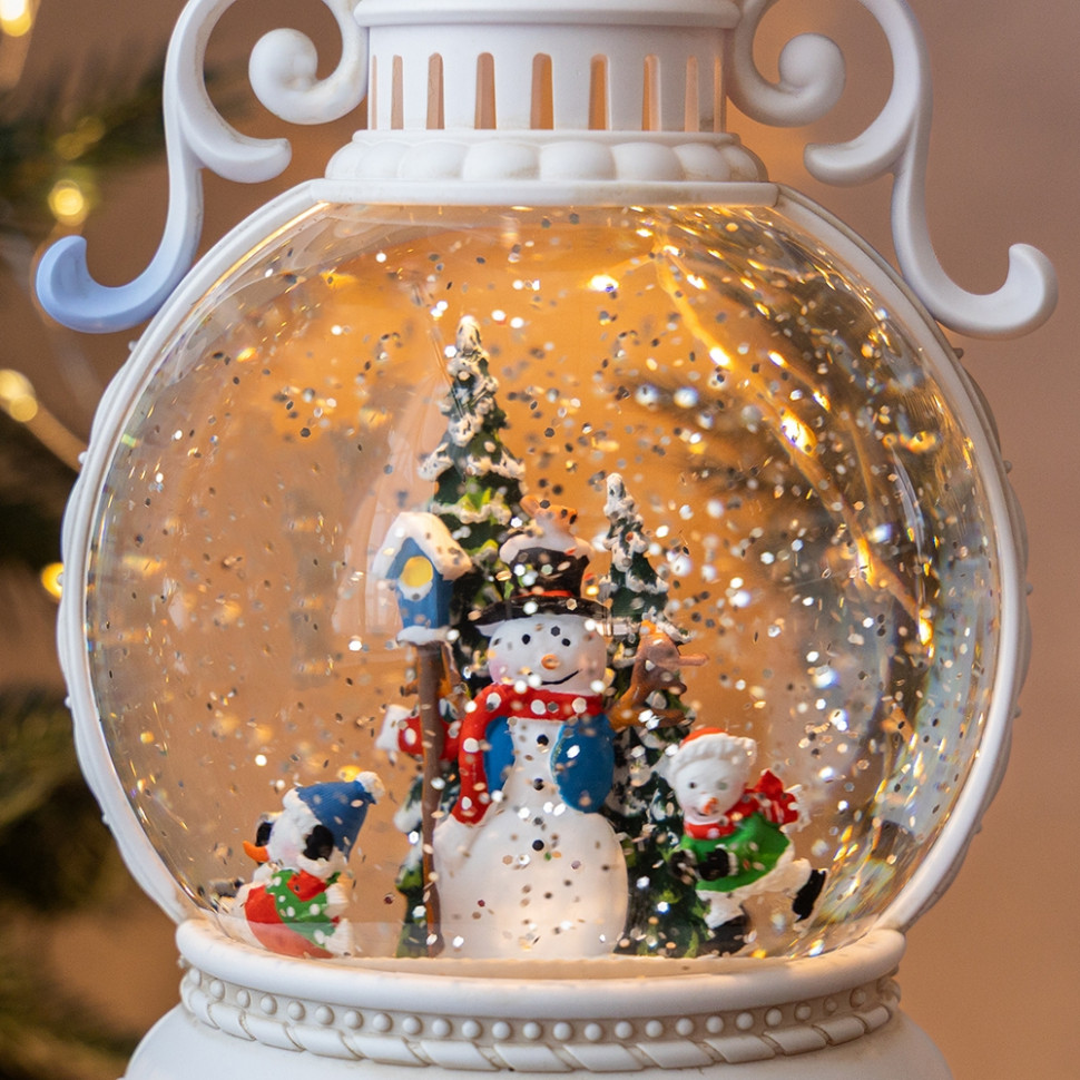 Φωτιζόμενο Διακοσμητικό Φανάρι Χιονόμπαλα με LED & Μουσική Φωτιζόμενο Διακοσμητικό Φανάρι Χιονόμπαλα με LED & Μουσική