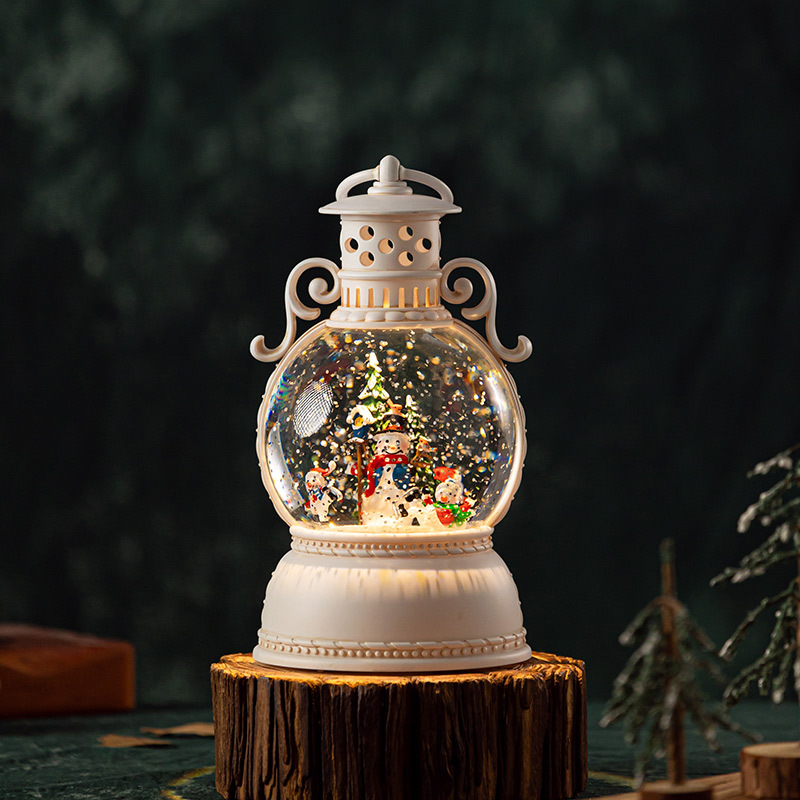 Φωτιζόμενο Διακοσμητικό Φανάρι Χιονόμπαλα με LED & Μουσική Φωτιζόμενο Διακοσμητικό Φανάρι Χιονόμπαλα με LED & Μουσική
