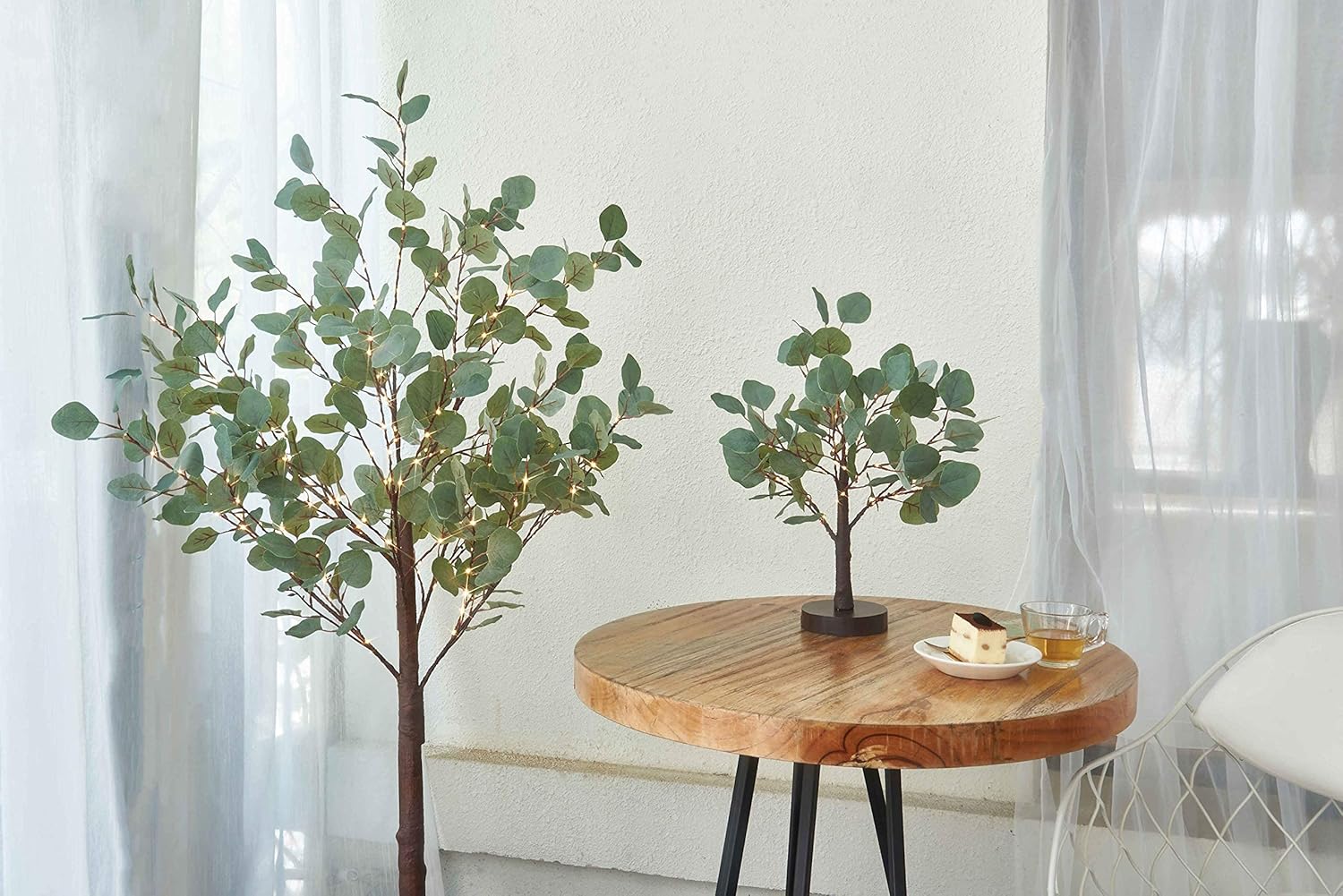 Φωτιζόμενο Ηλιακό Διακοσμητικό Δέντρο Ευκάλυπτος 1,8m - 285 LED Θερμού Φωτισμού - HomeTheory Φωτιζόμενο Ηλιακό Διακοσμητικό Δέντρο Ευκάλυπτος 1,8m - 285 LED Θερμού Φωτισμού - HomeTheory