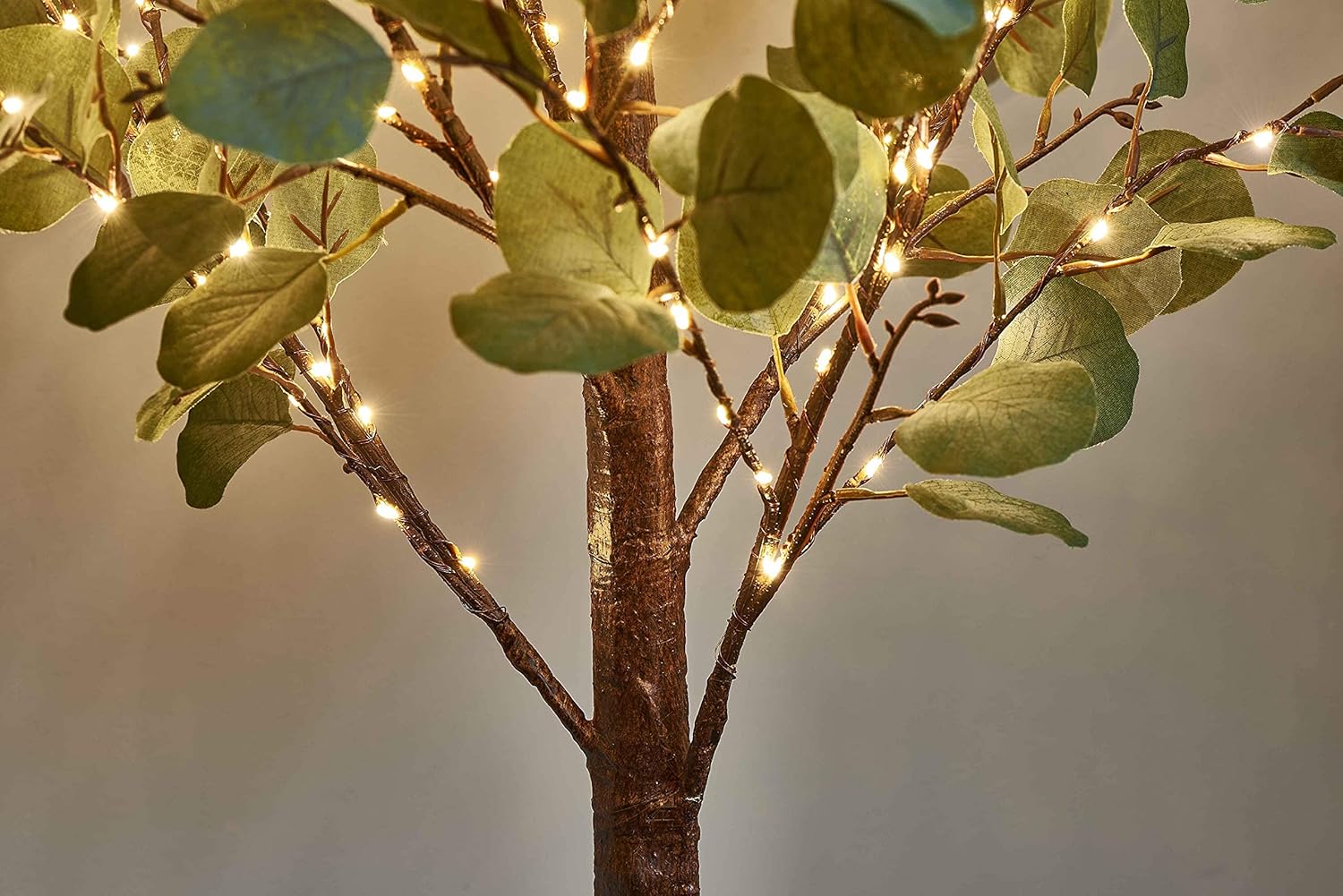 Φωτιζόμενο Ηλιακό Διακοσμητικό Δέντρο Ευκάλυπτος 1,8m - 285 LED Θερμού Φωτισμού - HomeTheory Φωτιζόμενο Ηλιακό Διακοσμητικό Δέντρο Ευκάλυπτος 1,8m - 285 LED Θερμού Φωτισμού - HomeTheory