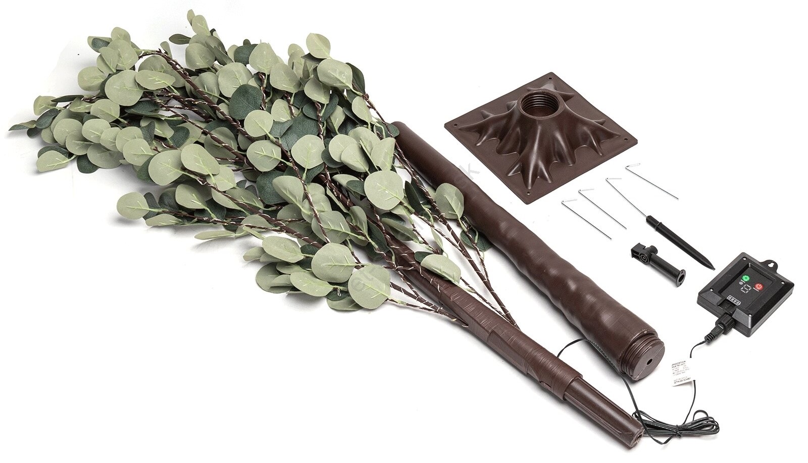 Φωτιζόμενο Ηλιακό Διακοσμητικό Δέντρο Ευκάλυπτος 1,8m - 285 LED Θερμού Φωτισμού - HomeTheory Φωτιζόμενο Ηλιακό Διακοσμητικό Δέντρο Ευκάλυπτος 1,8m - 285 LED Θερμού Φωτισμού - HomeTheory