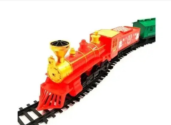 Φωτιζόμενο Χριστουγεννιάτικο Διακοσμητικό Τρενάκι με Ήχο - Σετ 48 Τεμαχίων Φωτιζόμενο Χριστουγεννιάτικο Διακοσμητικό Τρενάκι με Ήχο - Σετ 48 Τεμαχίων