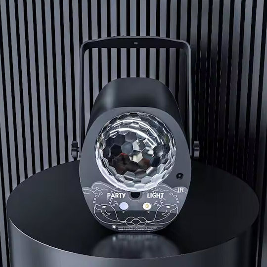 Φωτορυθμικό LED RGB 9W Andowl με Τηλεχειριστήριο Φωτορυθμικό LED RGB 9W Andowl με Τηλεχειριστήριο