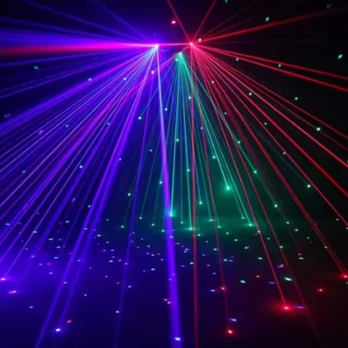 Φωτορυθμικό LED RGBW Multi-Effects Ρομποτική Κεφαλή 200W με Laser, Strober και Τηλεχειριστήριο Φωτορυθμικό LED RGBW Multi-Effects Ρομποτική Κεφαλή 200W με Laser, Strober και Τηλεχειριστήριο