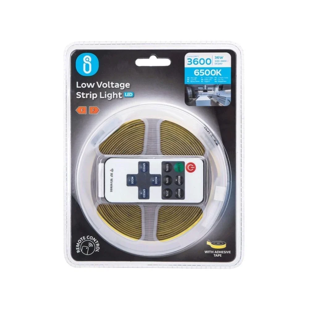 Φωτοταινία LED 5m 36W - Ψυχρός Λευκός Φωτισμός με Τηλεχειριστήριο - AIGOSTAR Φωτοταινία LED 5m 36W - Ψυχρός Λευκός Φωτισμός με Τηλεχειριστήριο - AIGOSTAR