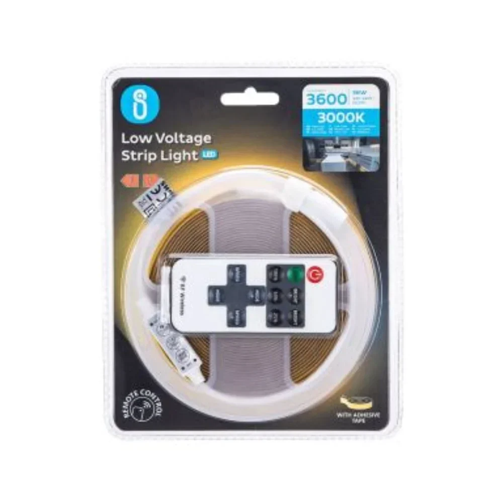 Φωτοταινία LED 5m 36W - Θερμός Λευκός Φωτισμός με Τηλεχειριστήριο - AIGOSTAR Φωτοταινία LED 5m 36W - Θερμός Λευκός Φωτισμός με Τηλεχειριστήριο - AIGOSTAR