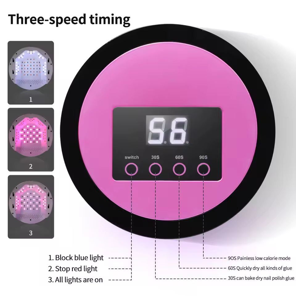 Φουρνάκι Νυχιών M2 LED 135W με Λάμπα UV Φουρνάκι Νυχιών M2 LED 135W με Λάμπα UV