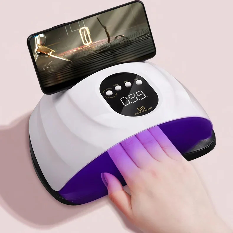 Φουρνάκι Νυχιών UV-LED 150W με Ενσωματωμένη Βάση Κινητού SUN D9 Φουρνάκι Νυχιών UV-LED 150W με Ενσωματωμένη Βάση Κινητού SUN D9