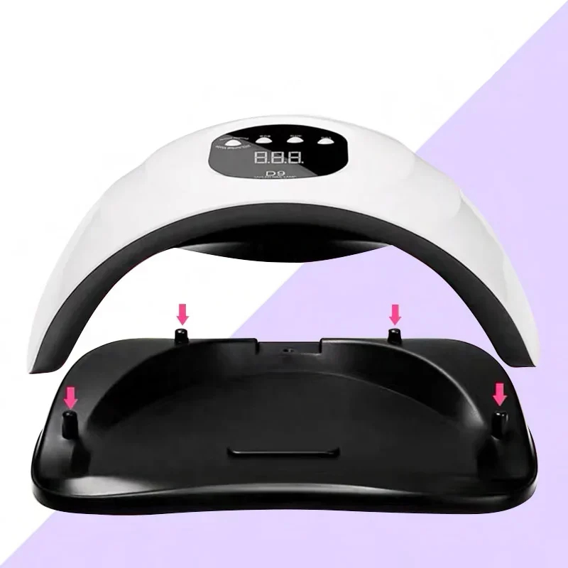 Φουρνάκι Νυχιών UV-LED 150W με Ενσωματωμένη Βάση Κινητού SUN D9 Φουρνάκι Νυχιών UV-LED 150W με Ενσωματωμένη Βάση Κινητού SUN D9