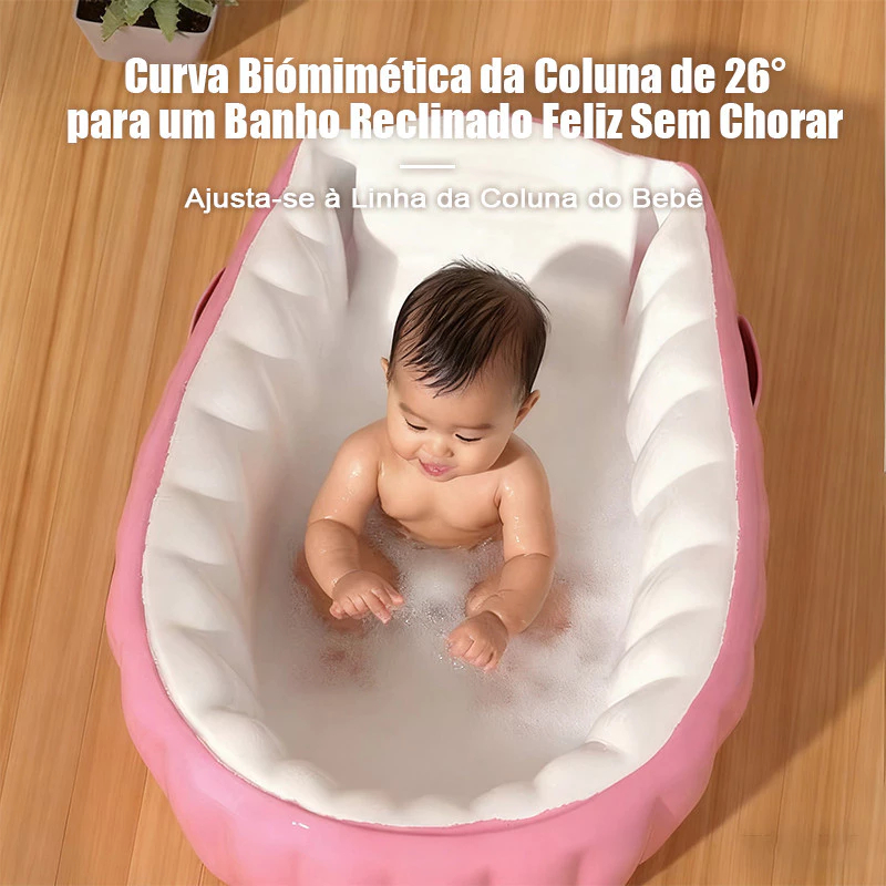 Φουσκωτή Μπανιέρα Μωρού με Ανατομικό Στήριγμα – Πτυσσόμενη Baby Bath για Νεογέννητα & Βρέφη Φουσκωτή Μπανιέρα Μωρού με Ανατομικό Στήριγμα – Πτυσσόμενη Baby Bath για Νεογέννητα & Βρέφη