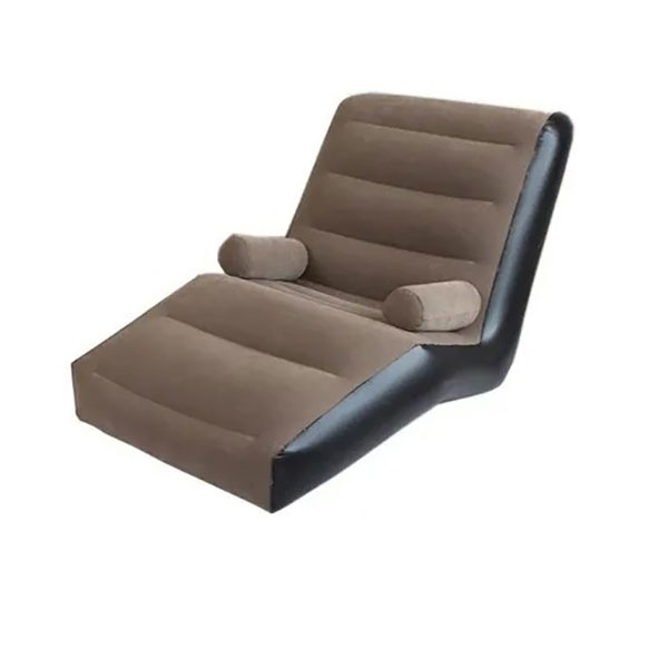 Φουσκωτή Πολυθρόνα Αναδιπλούμενη Αδιάβροχη με Μπράτσα Καφέ-Μπεζ Φουσκωτή Πολυθρόνα Αναδιπλούμενη Αδιάβροχη με Μπράτσα Καφέ-Μπεζ