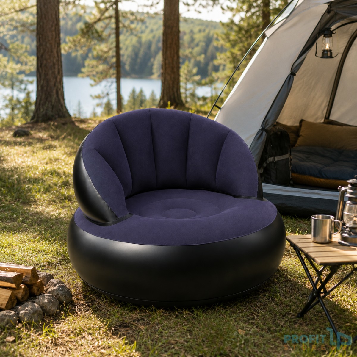 Φουσκωτή Πολυθρόνα Relax – Άνεση για Camping, Κήπο & Παραλία Φουσκωτή Πολυθρόνα Relax – Άνεση για Camping, Κήπο & Παραλία