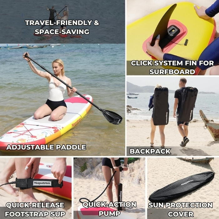 Φουσκωτή Σανίδα SUP 300cm – Ελαφριά, Σταθερή & Πλήρης σε Εξοπλισμό - Napátron Φουσκωτή Σανίδα SUP 300cm – Ελαφριά, Σταθερή & Πλήρης σε Εξοπλισμό - Napátron