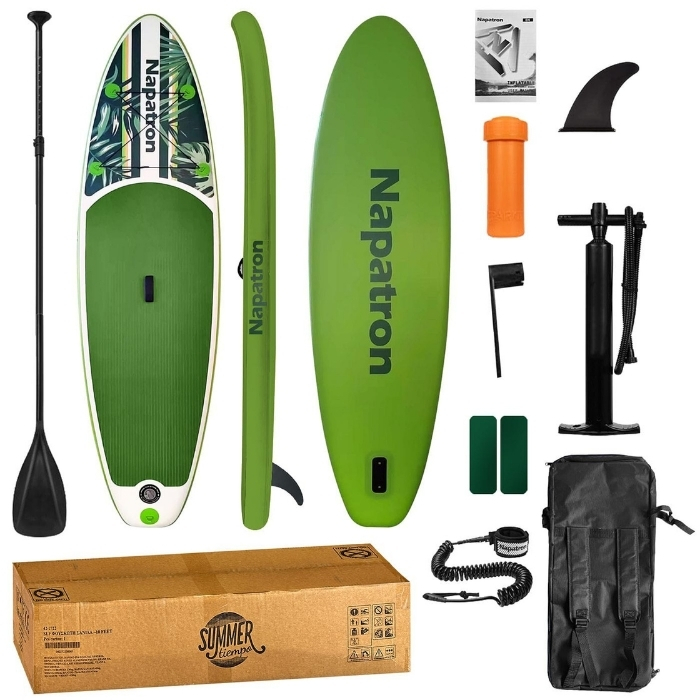 Φουσκωτή Σανίδα SUP 300cm – Ελαφριά, Σταθερή & Πλήρης σε Εξοπλισμό - Napátron Φουσκωτή Σανίδα SUP 300cm – Ελαφριά, Σταθερή & Πλήρης σε Εξοπλισμό - Napátron