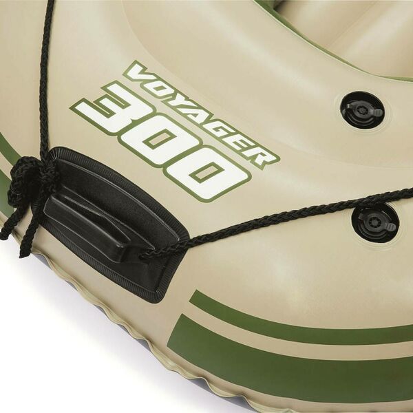 Φουσκωτή Βάρκα 2 Ατόμων με Κουπιά 102x243cm σε Καφέ - Πράσινο Χρώμα Voyager 300 Bestway Φουσκωτή Βάρκα 2 Ατόμων με Κουπιά 102x243cm σε Καφέ - Πράσινο Χρώμα Voyager 300 Bestway