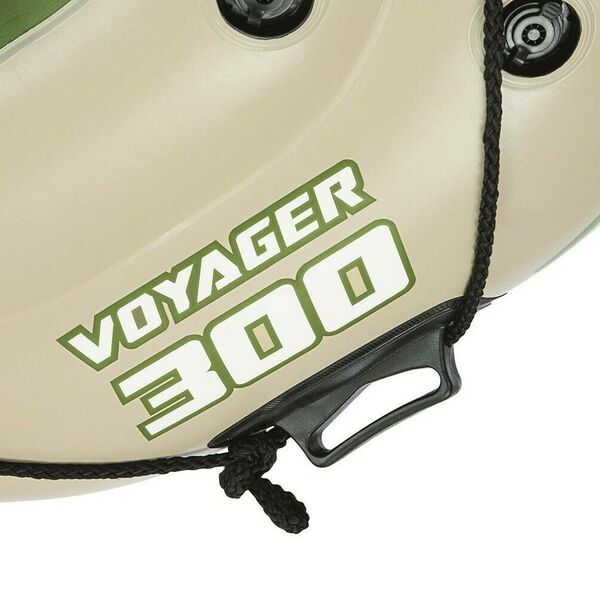Φουσκωτή Βάρκα 2 Ατόμων με Κουπιά 102x243cm σε Καφέ - Πράσινο Χρώμα Voyager 300 Bestway Φουσκωτή Βάρκα 2 Ατόμων με Κουπιά 102x243cm σε Καφέ - Πράσινο Χρώμα Voyager 300 Bestway