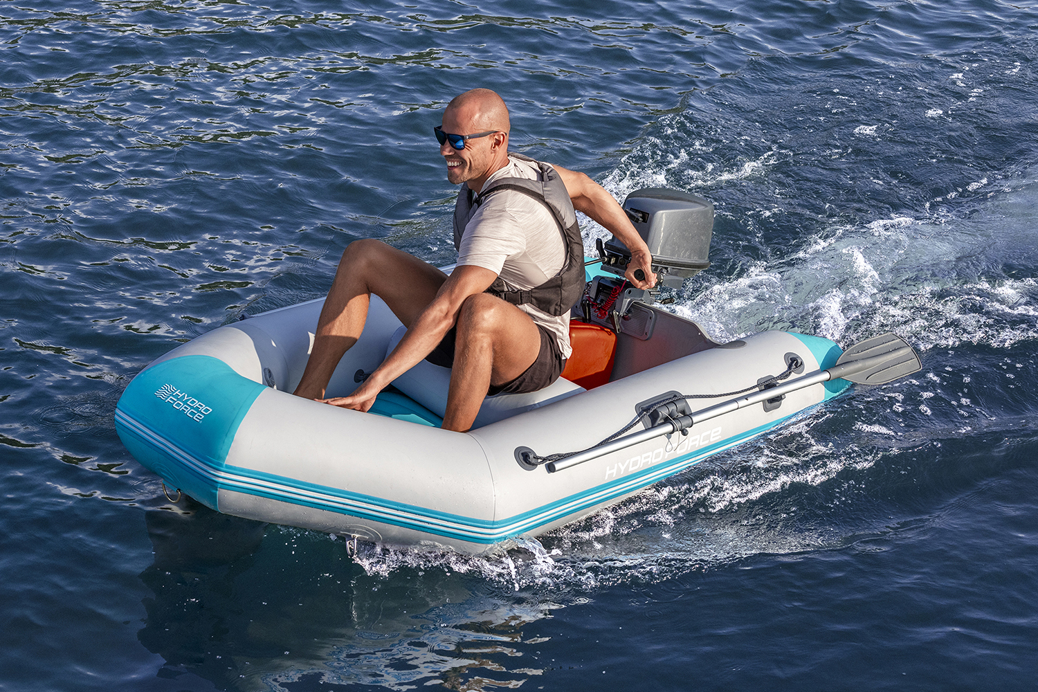 Φουσκωτή Βάρκα Θαλάσσης Με Κουπιά Για 2 Άτομα 230x130cm Bestway Φουσκωτή Βάρκα Θαλάσσης Με Κουπιά Για 2 Άτομα 230x130cm Bestway