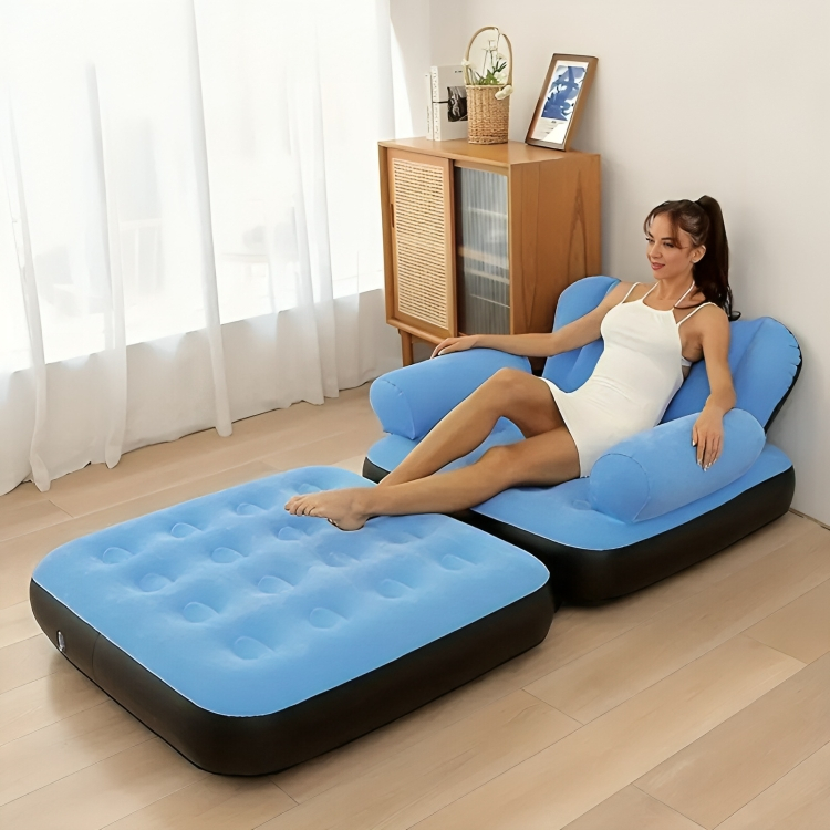 Φουσκωτό Αναδιπλούμενο Στρώμα - Πολυθρόνα με Πλάτη και Μπράτσα Φουσκωτό Αναδιπλούμενο Στρώμα - Πολυθρόνα με Πλάτη και Μπράτσα