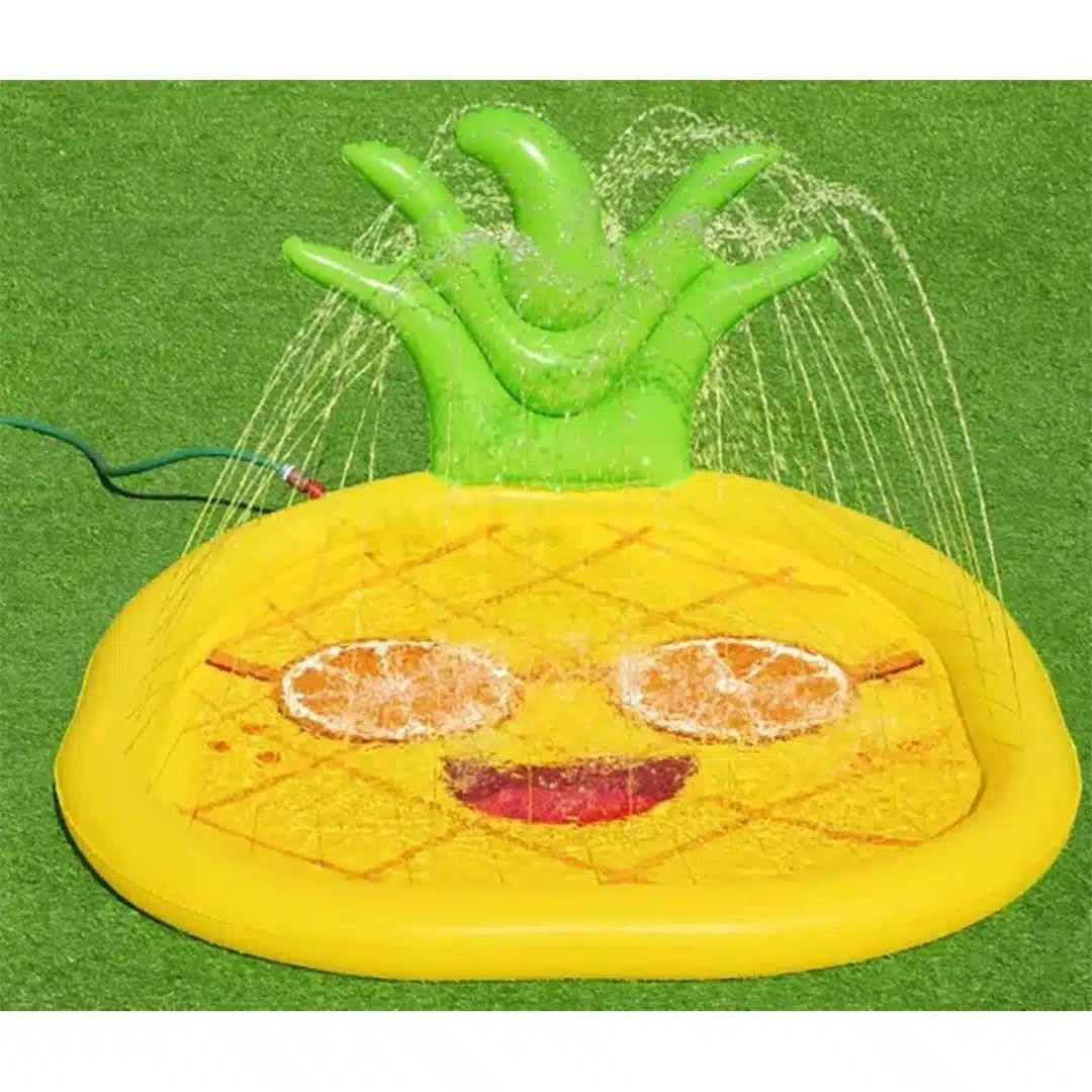 Φουσκωτό Δαπέδου Ανανάς με Ψεκαστήρες Νερού 165x196x69 εκ Φουσκωτό Δαπέδου Ανανάς με Ψεκαστήρες Νερού 165x196x69 εκ