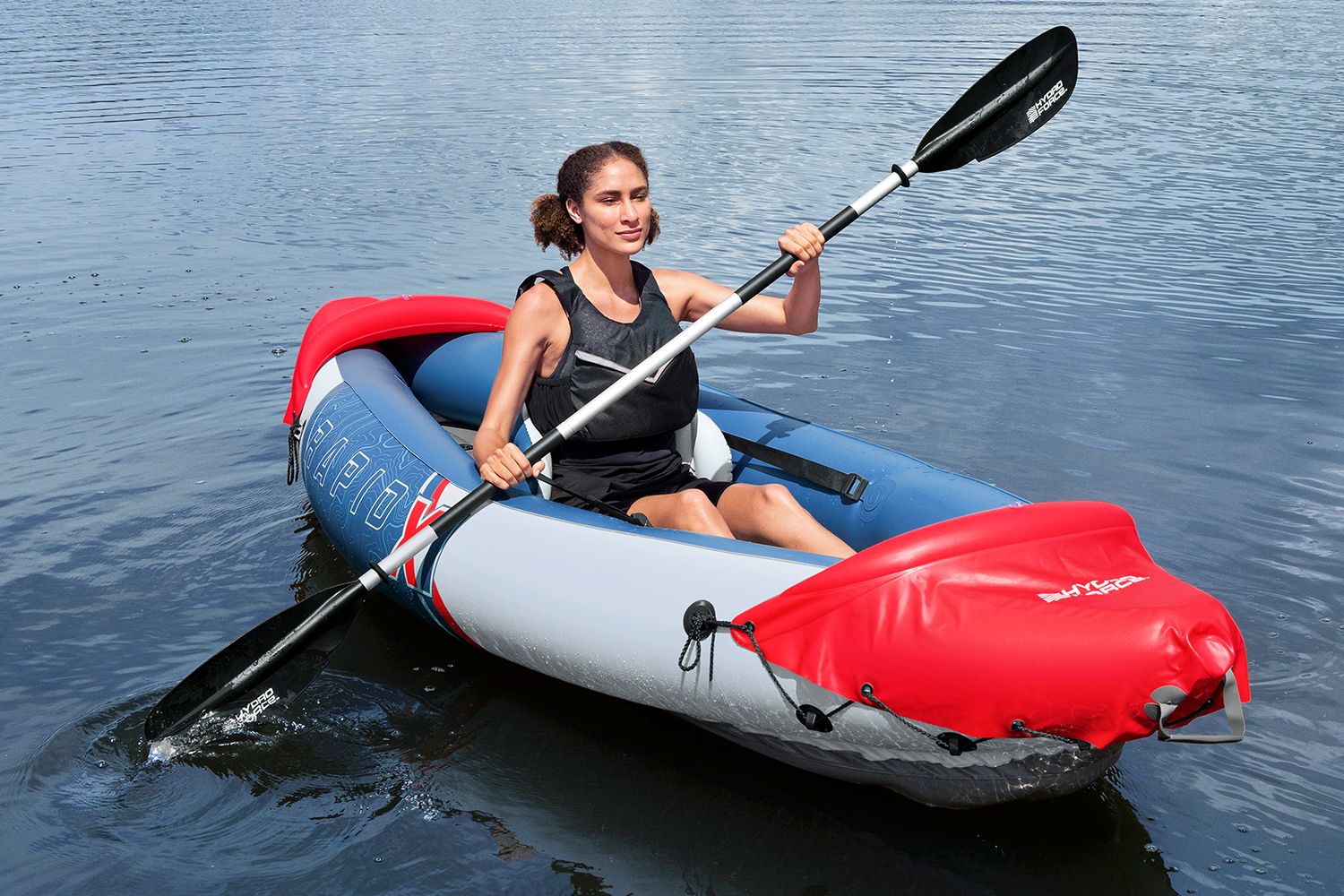 Φουσκωτό Καγιάκ 1 Ατόμου με Κουπί & Τρόμπα - 290 x 91 x 42 cm - Bestway Hydro Force® Rapid Φουσκωτό Καγιάκ 1 Ατόμου με Κουπί & Τρόμπα - 290 x 91 x 42 cm - Bestway Hydro Force® Rapid