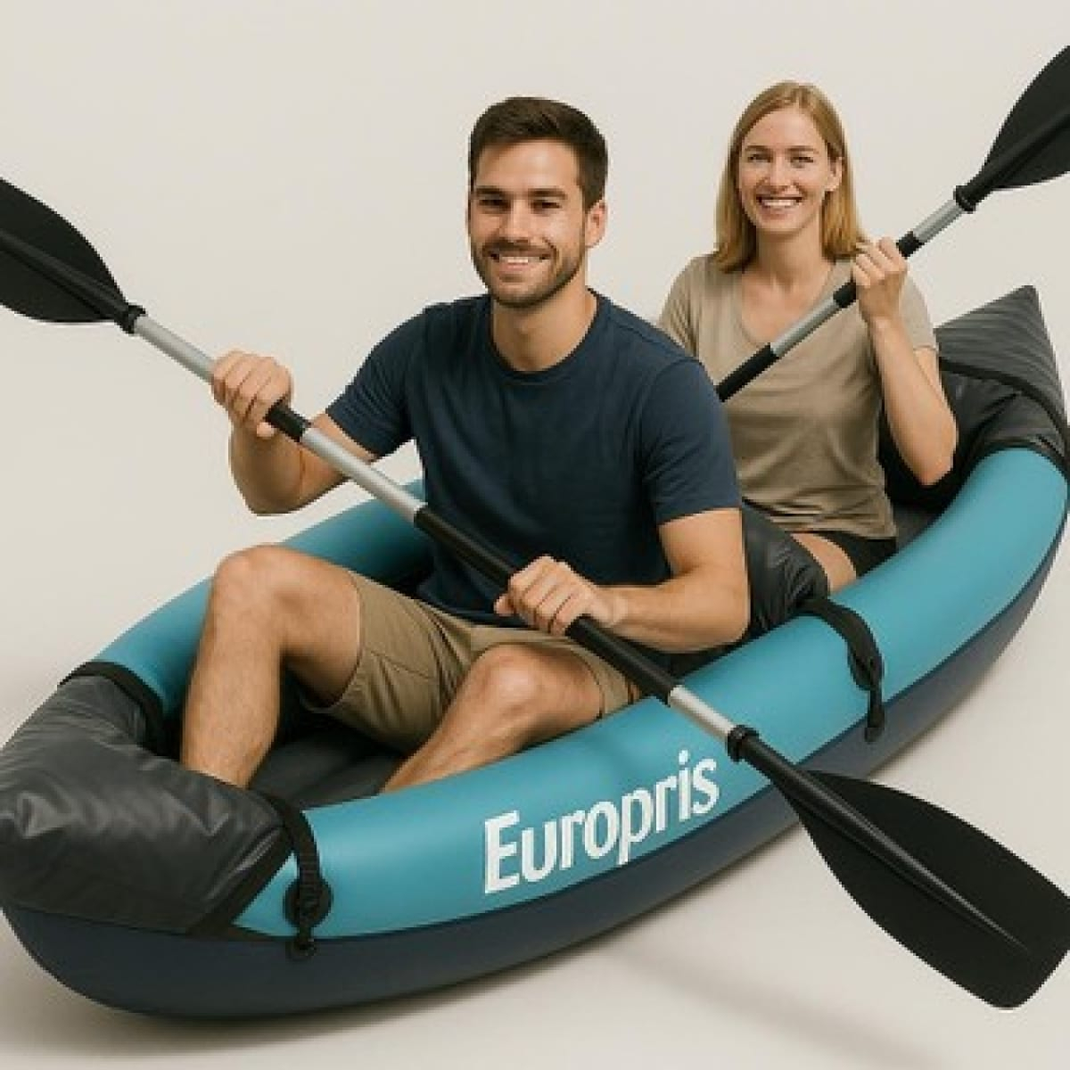 Φουσκωτό Καγιάκ 2 Ατόμων με Τσάντα Μεταφοράς Φουσκωτό Καγιάκ 2 Ατόμων με Τσάντα Μεταφοράς