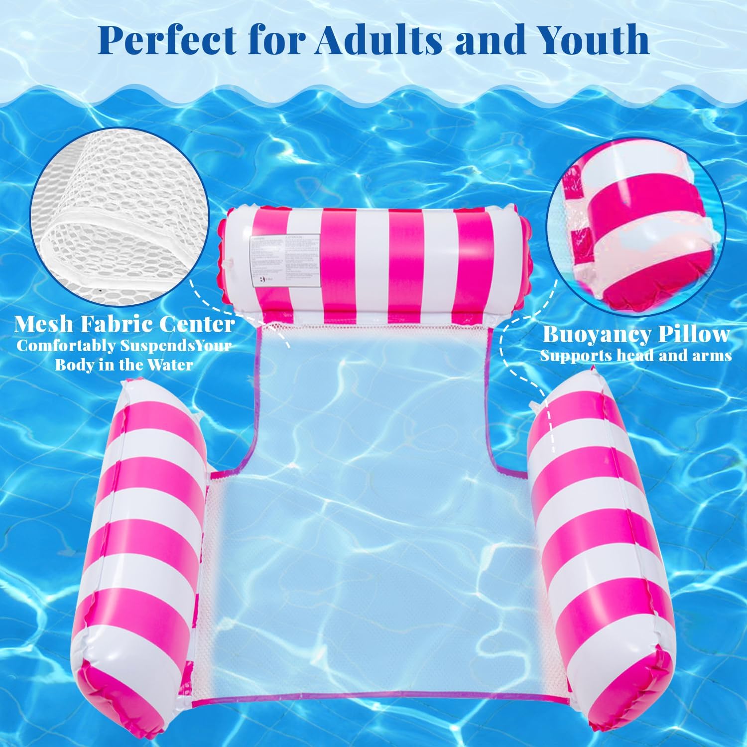 Φουσκωτό Κάθισμα Νερού - Αιώρα 120x122cm Φουσκωτό Κάθισμα Νερού - Αιώρα 120x122cm