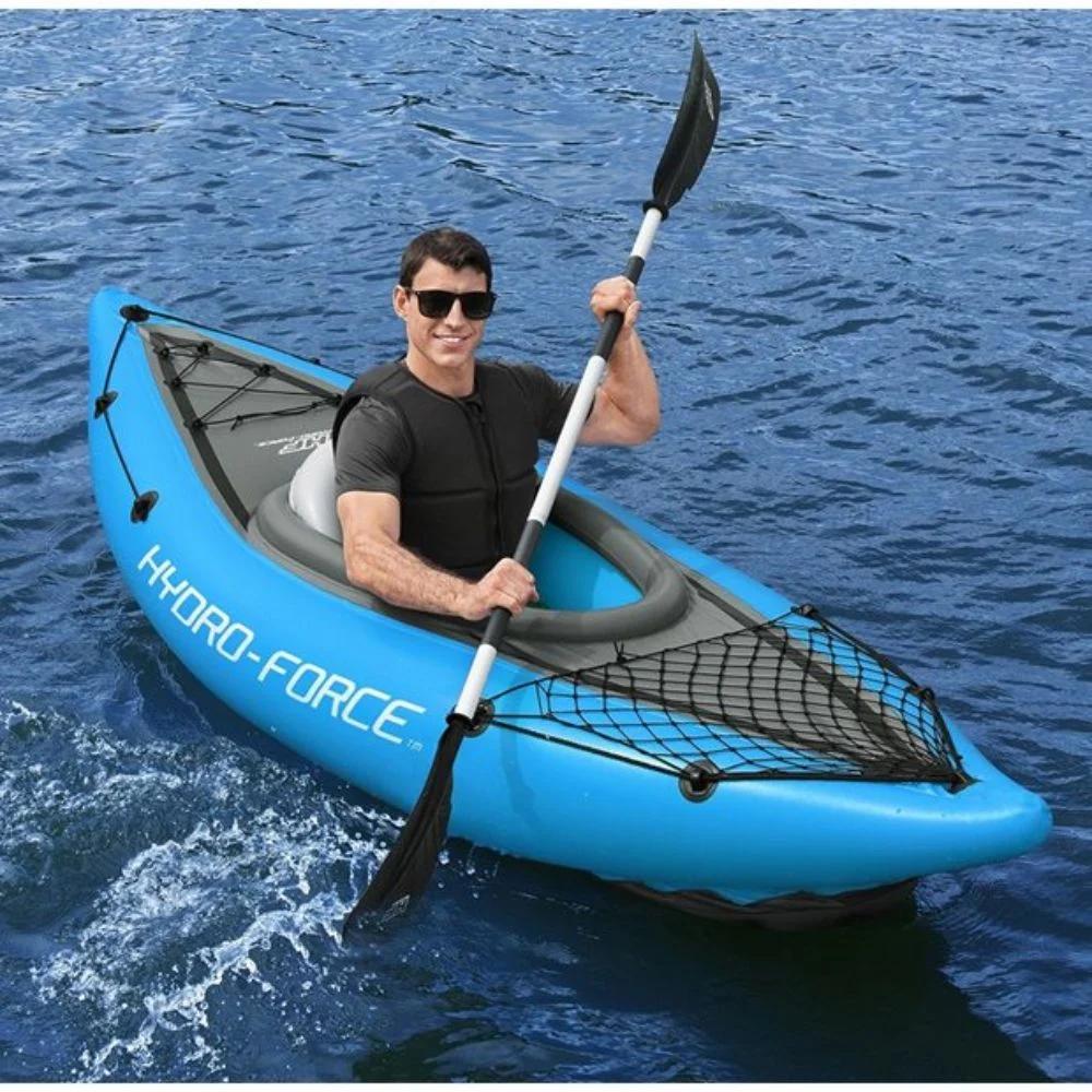 Φουσκωτό Kayak Θαλάσσης 1 Ατόμου Με Κουπιά Και Τρόμπα 275x81cm Bestway Φουσκωτό Kayak Θαλάσσης 1 Ατόμου Με Κουπιά Και Τρόμπα 275x81cm Bestway