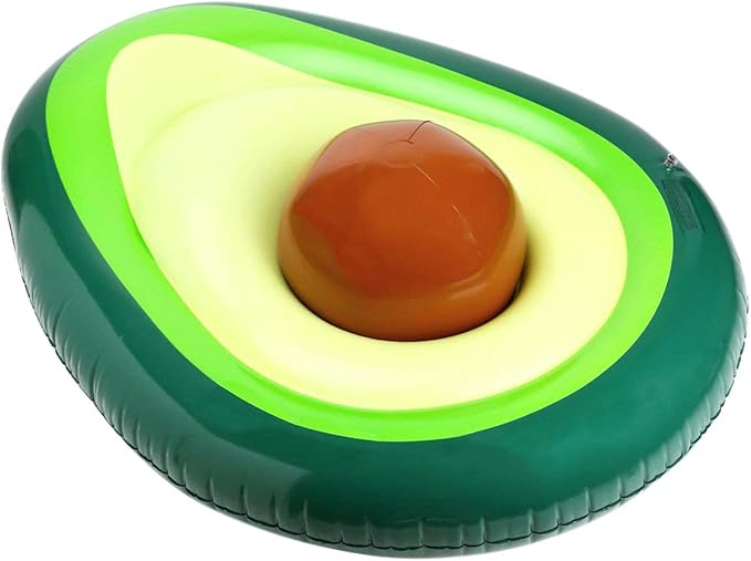 Φουσκωτό Στρώμα Θαλάσσης Αβοκάντο με Μπάλα 165 x 130cm Φουσκωτό Στρώμα Θαλάσσης Αβοκάντο με Μπάλα 165 x 130cm