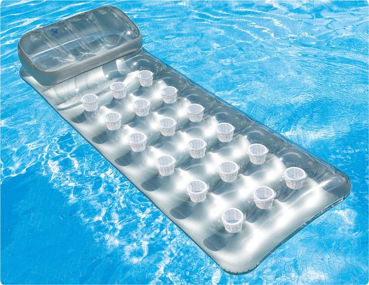 Φουσκωτό Στρώμα Θαλάσσης – Πισίνας Διάφανο 188×71 cm Φουσκωτό Στρώμα Θαλάσσης – Πισίνας Διάφανο 188×71 cm