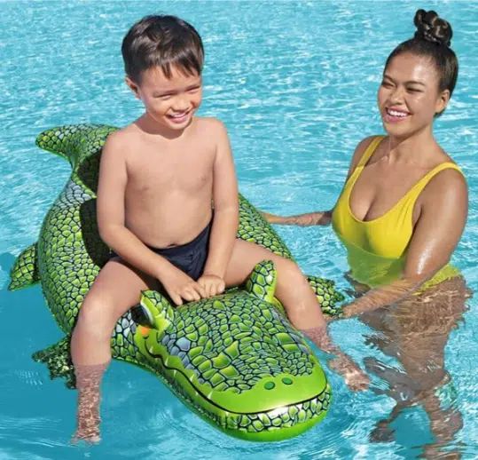 Φουσκωτό Στρώμα Θαλάσσης – Πισίνας Κροκόδειλος 152 x 71 cm Φουσκωτό Στρώμα Θαλάσσης – Πισίνας Κροκόδειλος 152 x 71 cm