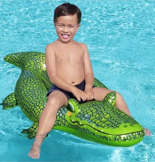 Φουσκωτό Στρώμα Θαλάσσης – Πισίνας Κροκόδειλος 152 x 71 cm Φουσκωτό Στρώμα Θαλάσσης – Πισίνας Κροκόδειλος 152 x 71 cm