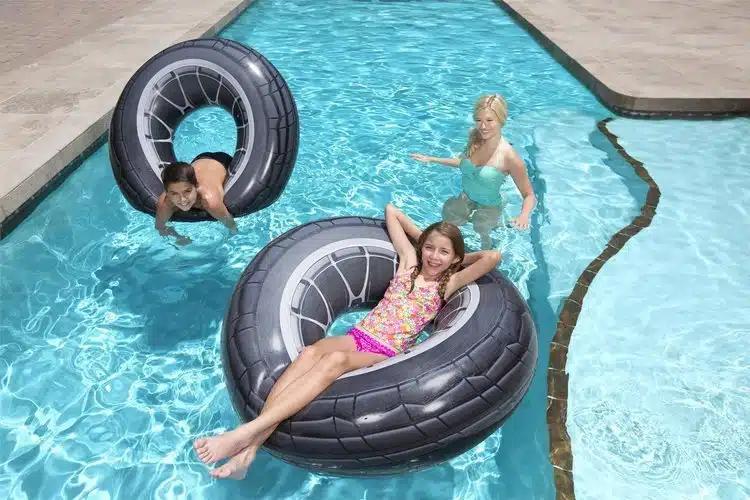 Φουσκωτό Στρώμα Θαλάσσης σε Σχήμα Ελαστικό Αυτοκινήτου 90cm Για Παιδιά και Ενήλικες Φουσκωτό Στρώμα Θαλάσσης σε Σχήμα Ελαστικό Αυτοκινήτου 90cm Για Παιδιά και Ενήλικες