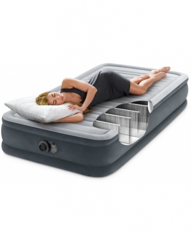 Φουσκωτό Στρώμα Ύπνου με Εσωτερική Αντλία 99x191x33cm INTEX 67766 Φουσκωτό Στρώμα Ύπνου με Εσωτερική Αντλία 99x191x33cm INTEX 67766