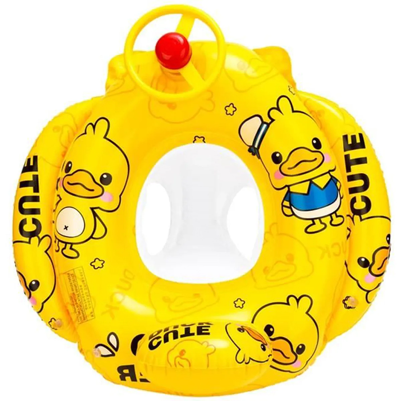 Φουσκωτό Βρεφικό Σωσίβιο Θαλάσσης - Πισίνας με Παπάκια & Τιμόνι για Ηλικίες 1 - 3 Ετών με Διάμετρο 70cm Φουσκωτό Βρεφικό Σωσίβιο Θαλάσσης - Πισίνας με Παπάκια & Τιμόνι για Ηλικίες 1 - 3 Ετών με Διάμετρο 70cm